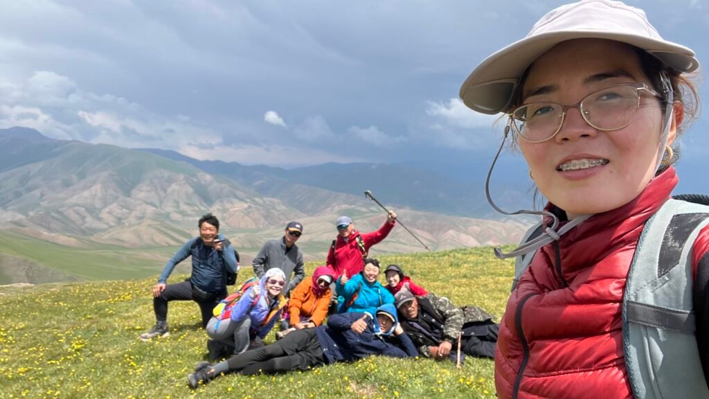 Trekking to Song-Kul lake Kyrgyzstan