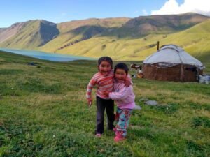 Kol-Ukok lake Kyrgyzstan remote alpine lake yurt stay horse trekking